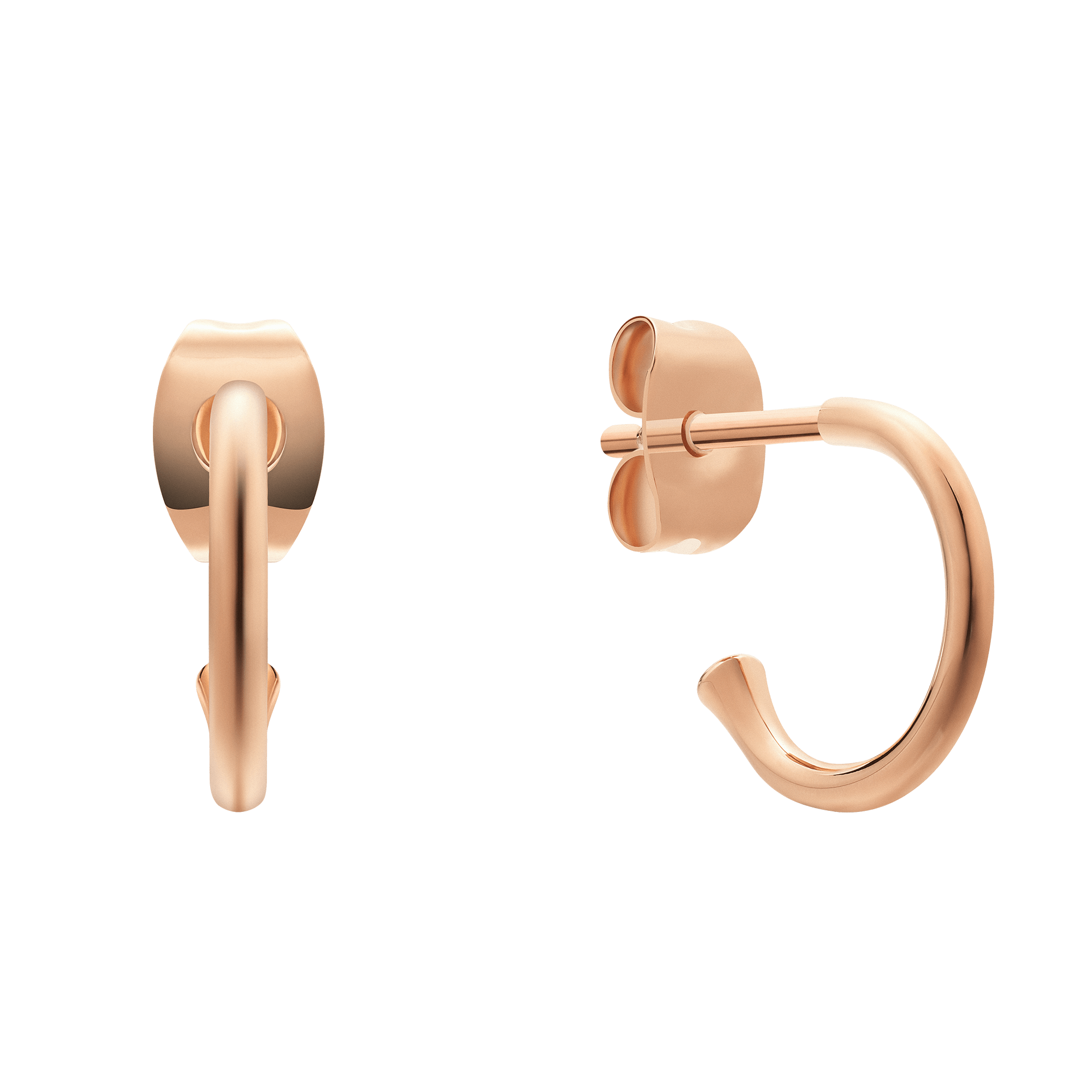 Bilde av Daniel Wellington Dw Charm Charms Earrings Rose Gold One Size