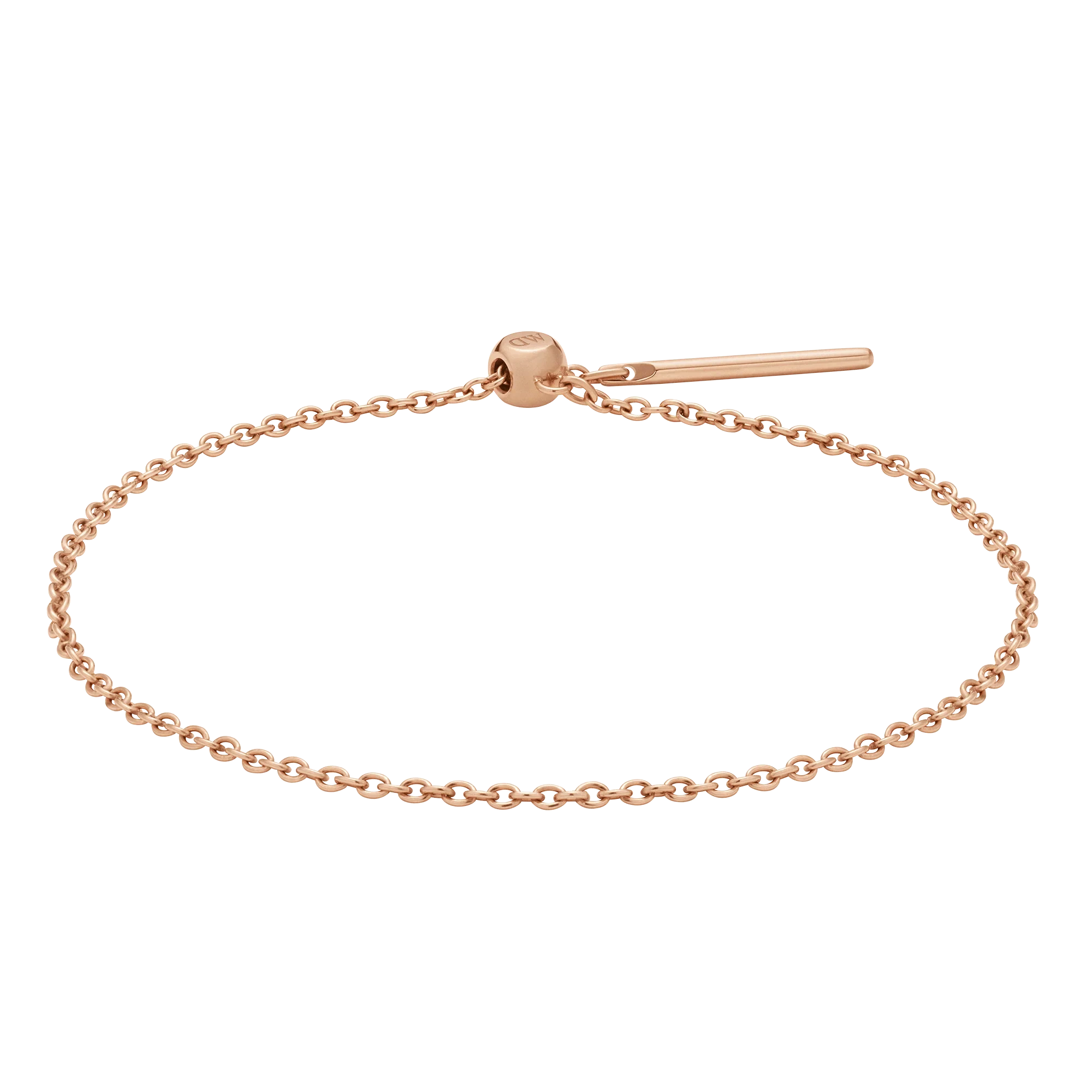 Daniel Wellington DW Charm Chain Bracelet One Size Rose Gold