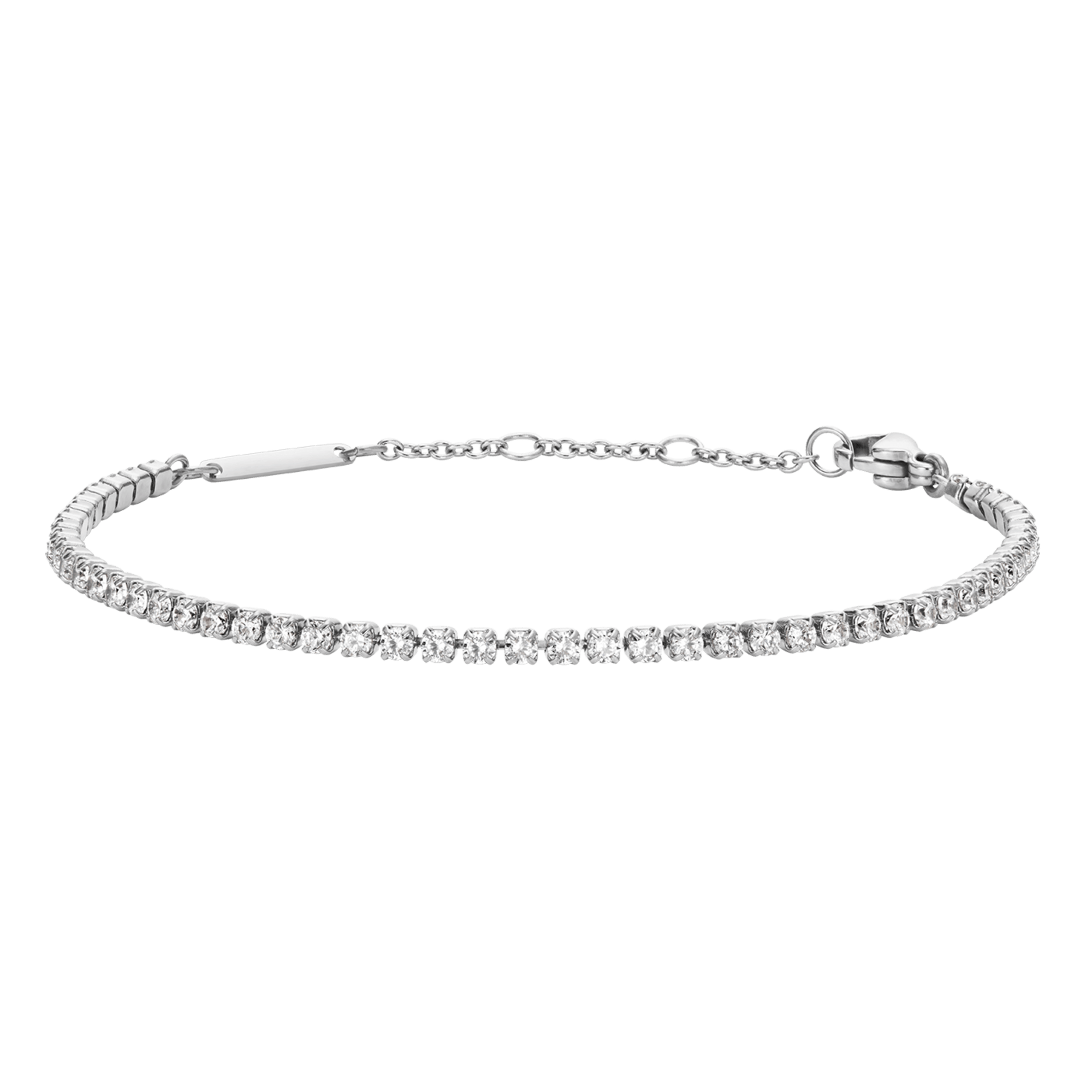 Daniel Wellington DW Classic Tennis Bracelet 155-185 mm Silver