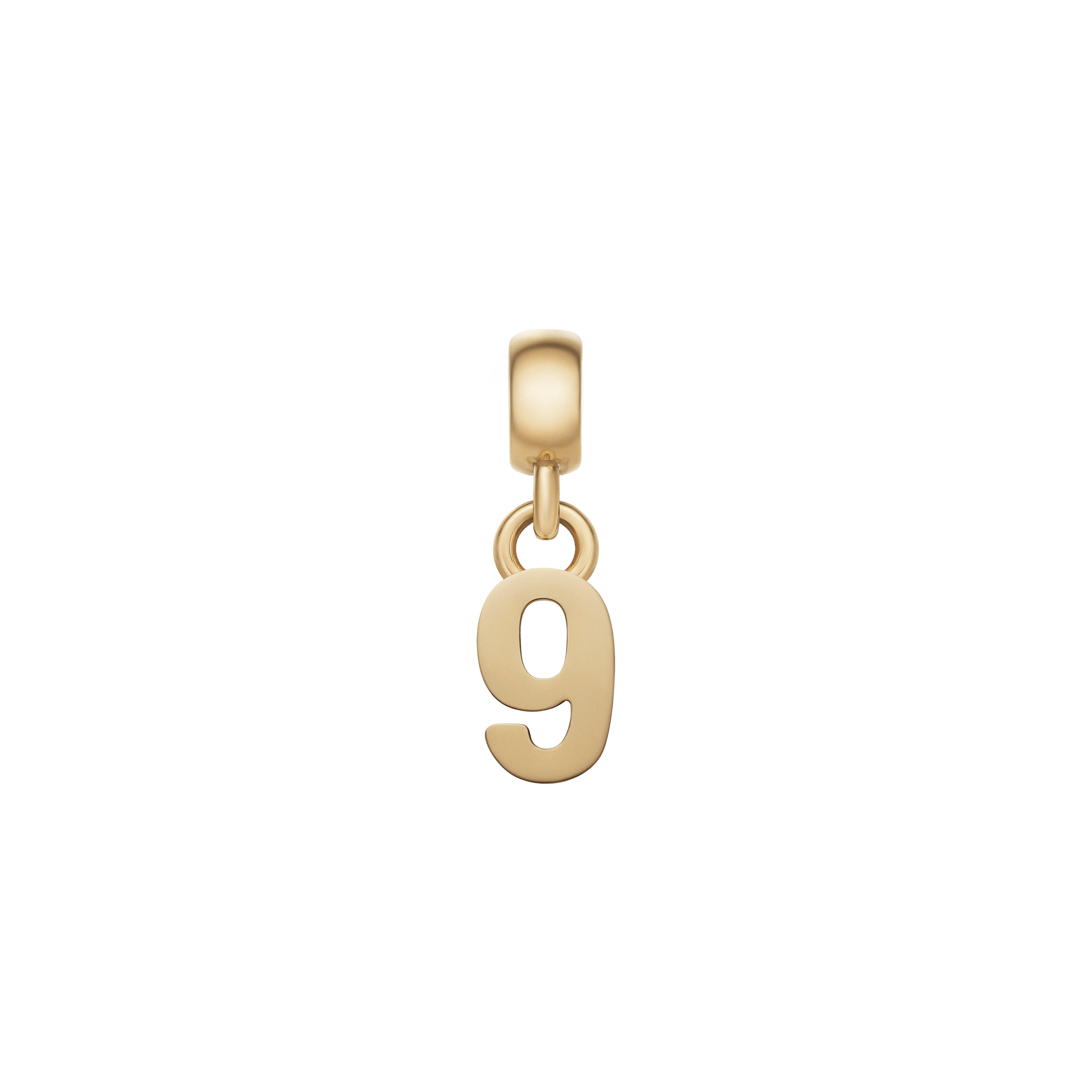 Daniel Wellington DW Charm Number 9 Gold