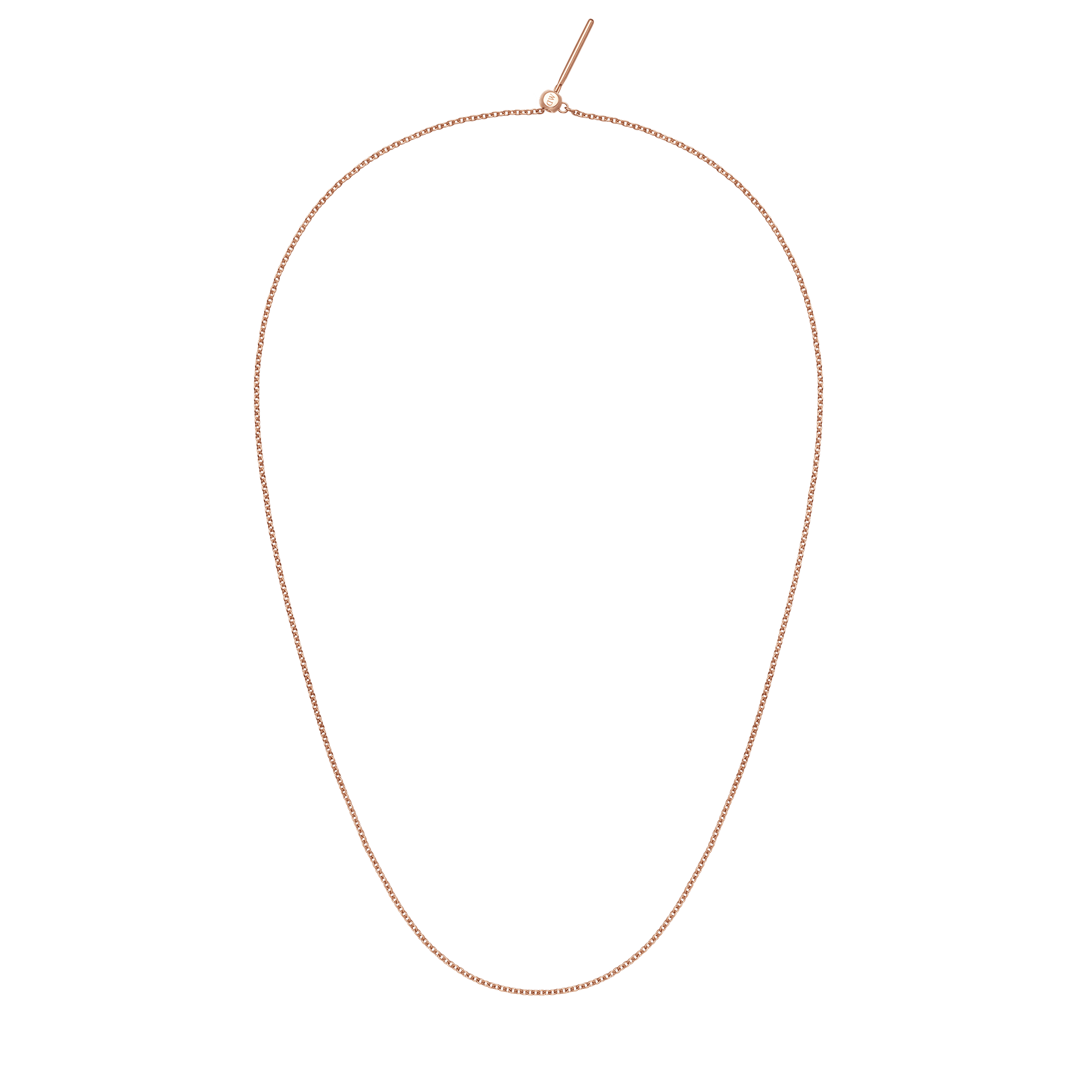 Daniel Wellington DW Charm Chain Necklace < 50 cm Rose Gold