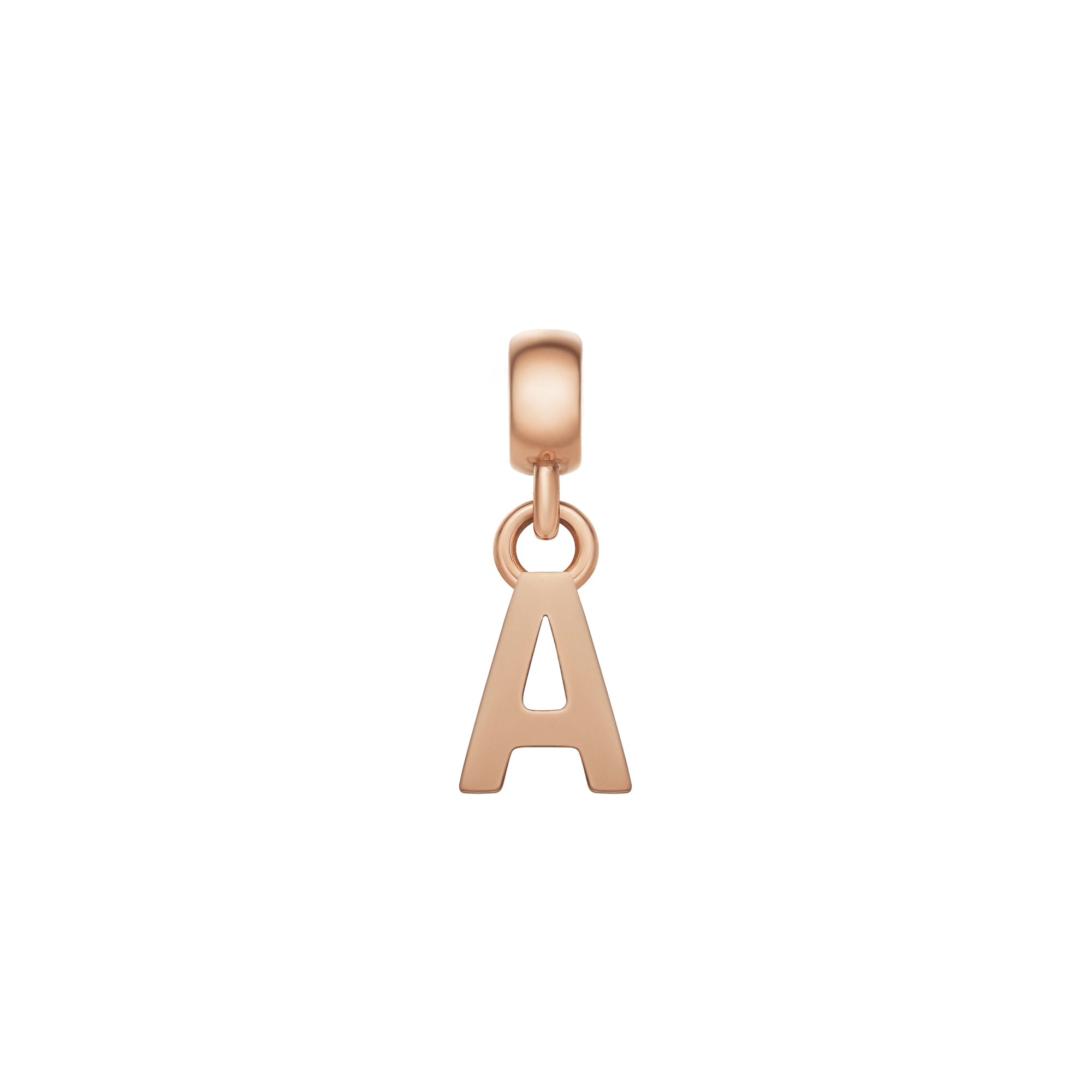 Daniel Wellington DW Charm Letter A Rose Gold