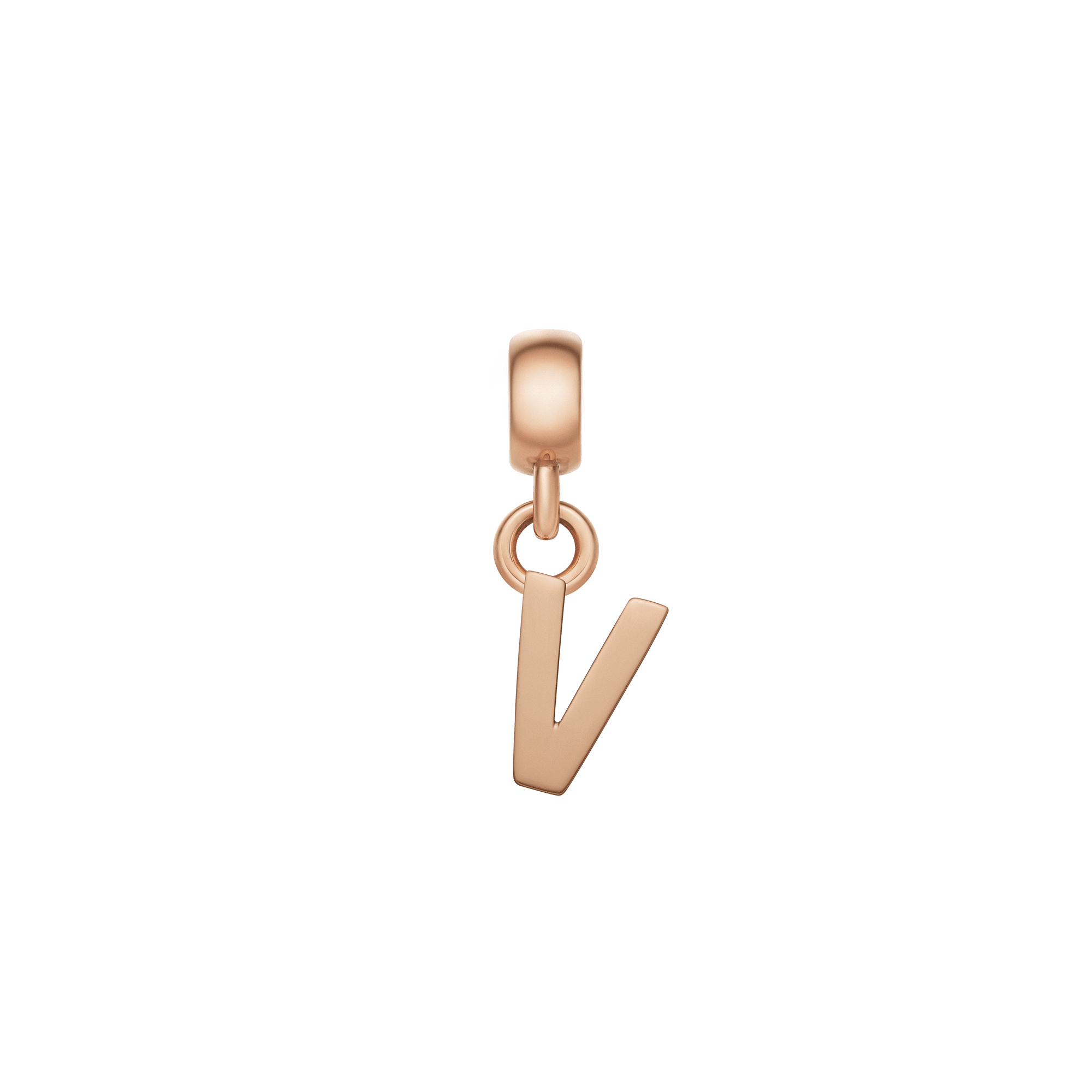 Bilde av Daniel Wellington Dw Charm Letter V Rose Gold