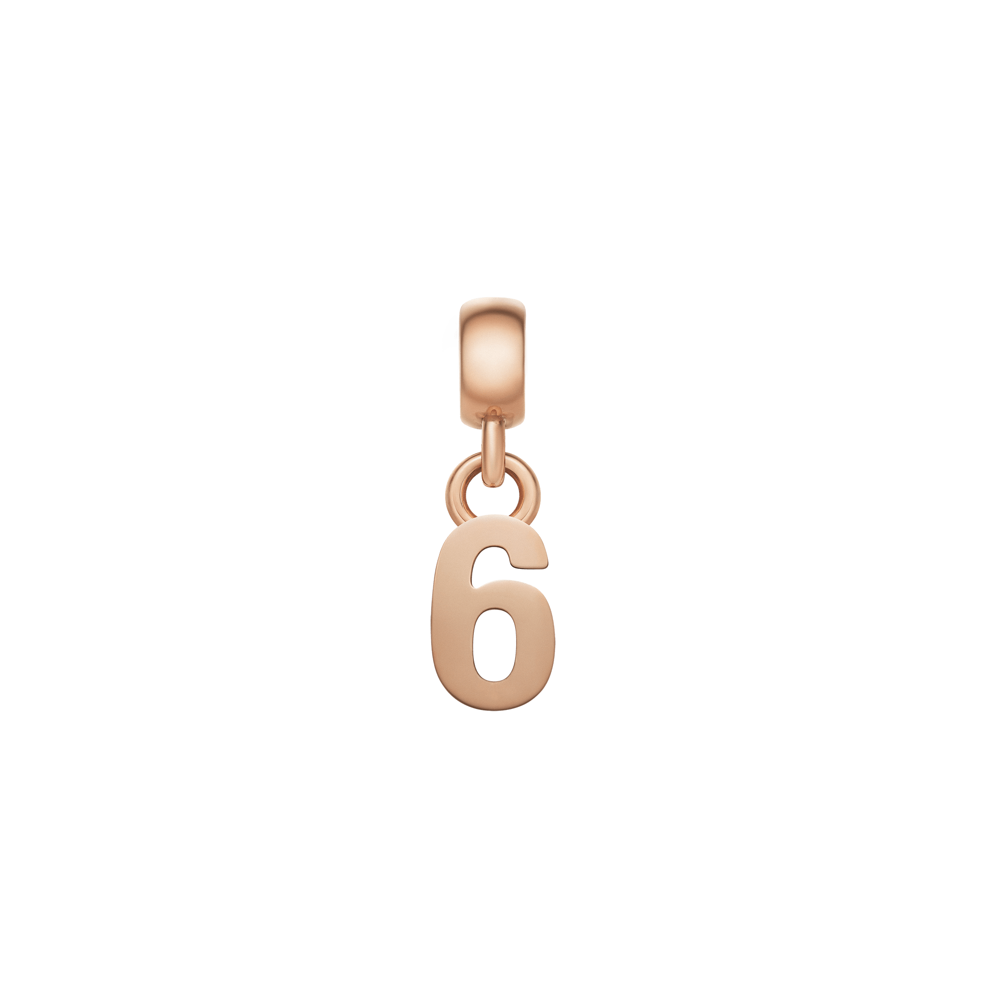 Bilde av Daniel Wellington Dw Charm Number 6 Rose Gold