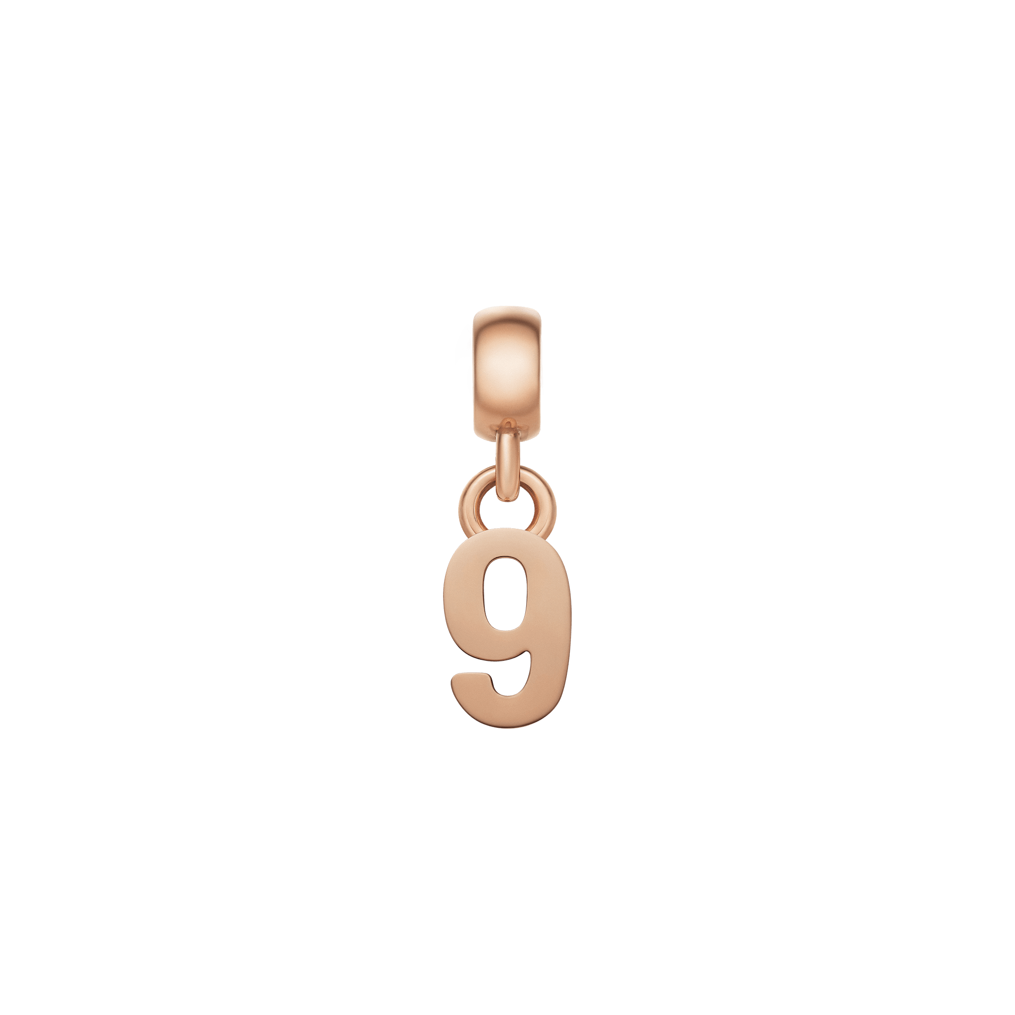 Daniel Wellington DW Charm Number 9 Rose Gold