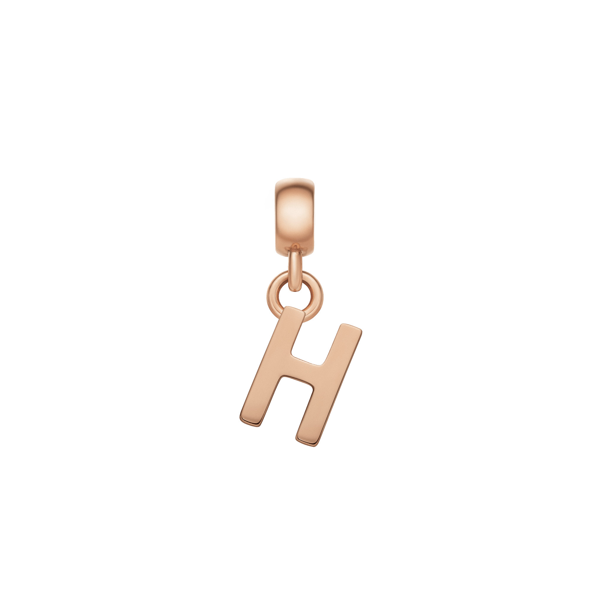 Daniel Wellington DW Charm Letter H Rose Gold