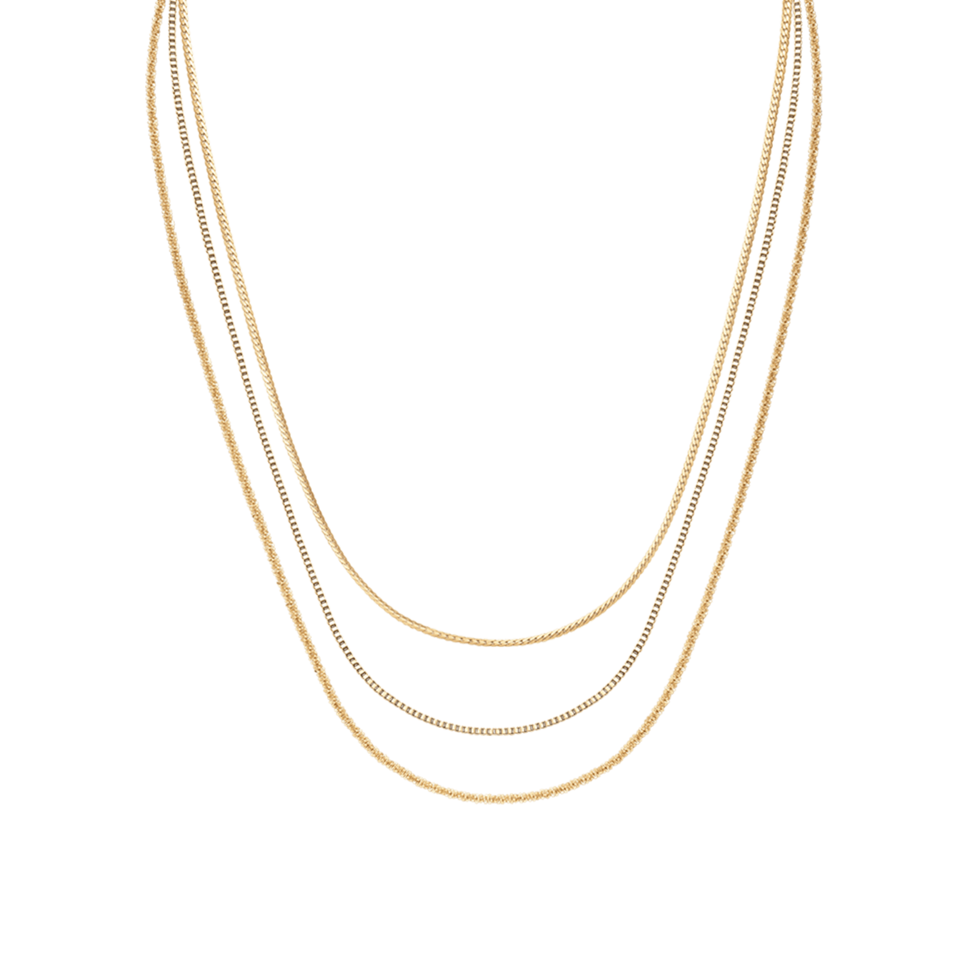 Daniel Wellington Staple Necklace Set G