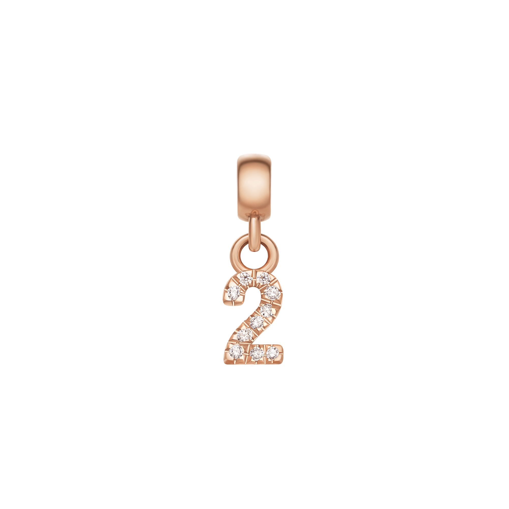 Bilde av Daniel Wellington Dw Charm Number 2 Rose Gold