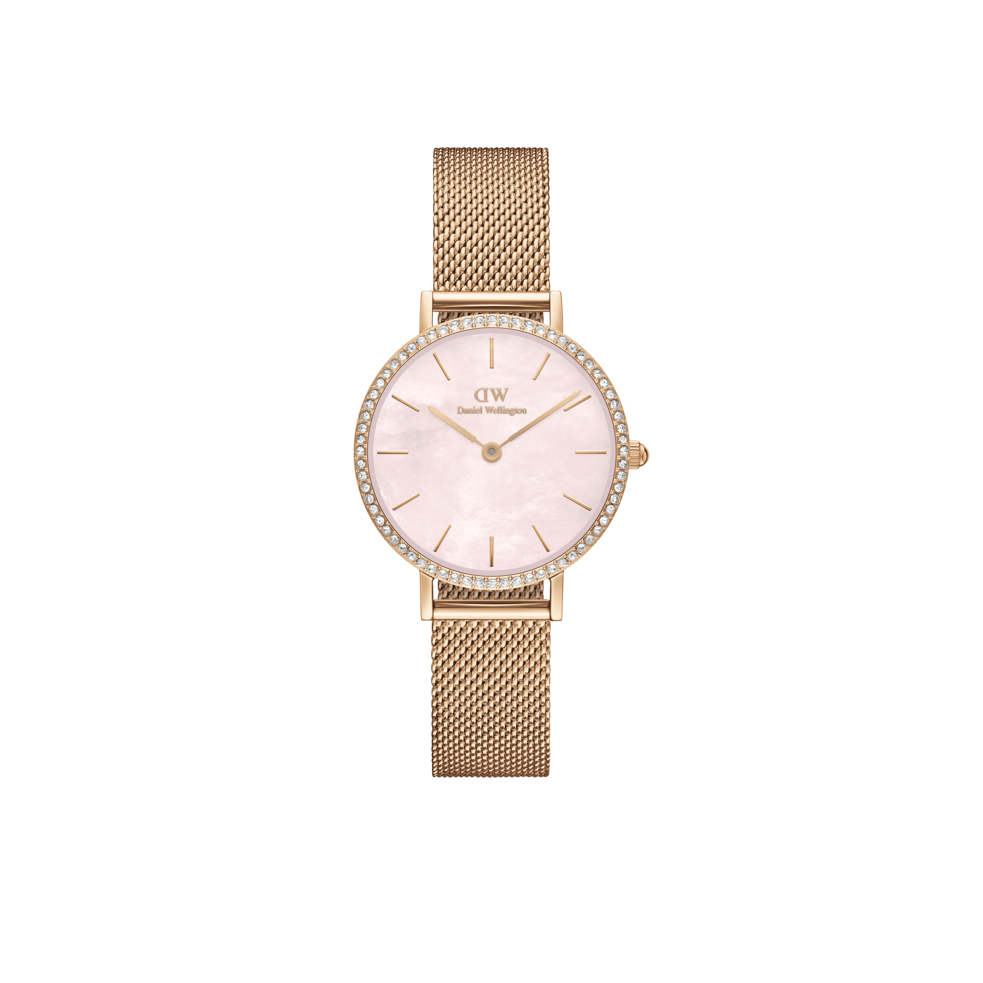 Bilde av Daniel Wellington Dw Watch Petite Lumine Bezel Melrose Pink Mop 28mm Rose Gold