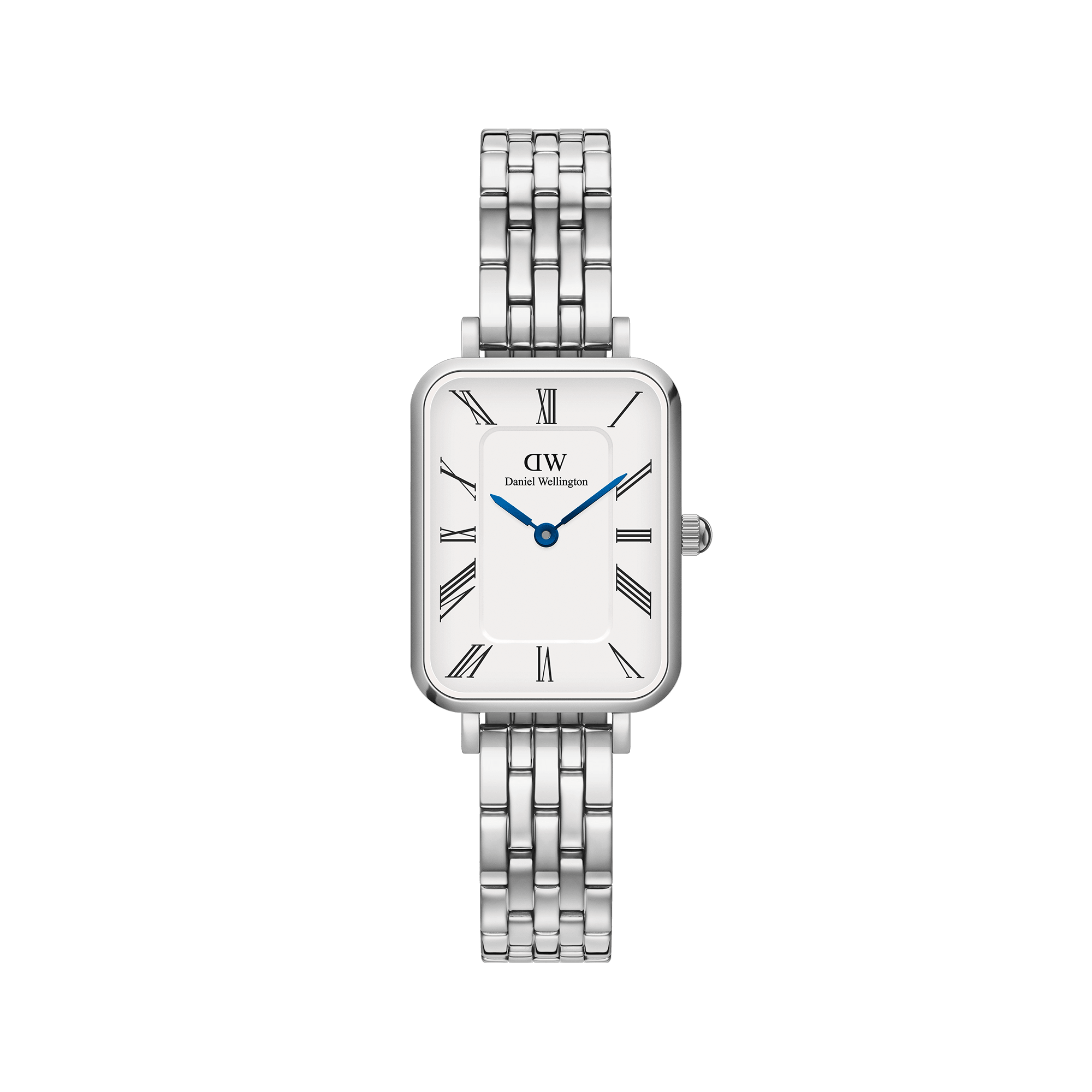 Bilde av Daniel Wellington Dw Watch Quadro Roman Numerals 5-link 20x26mm Silver