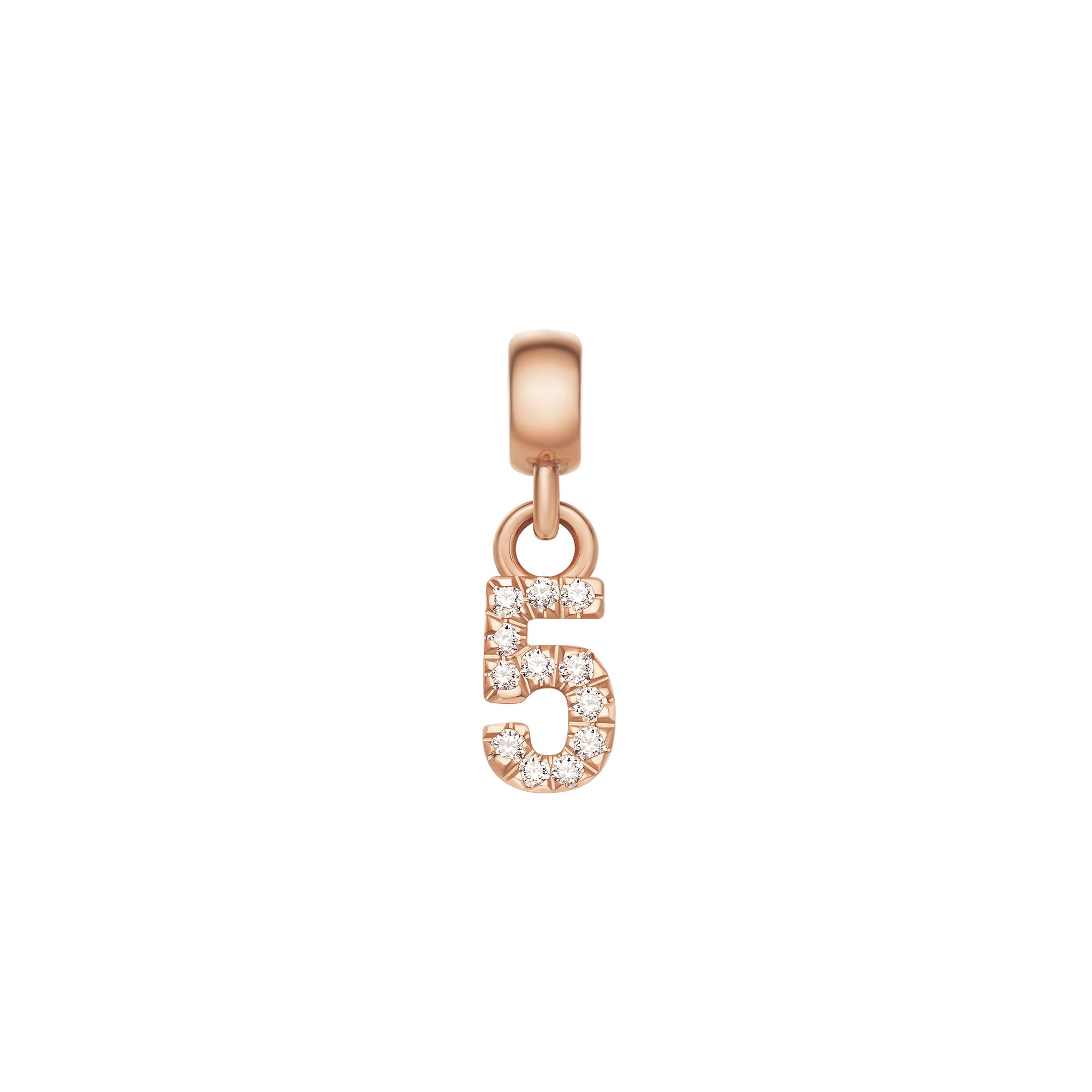 Bilde av Daniel Wellington Dw Charm Number 5 Rose Gold