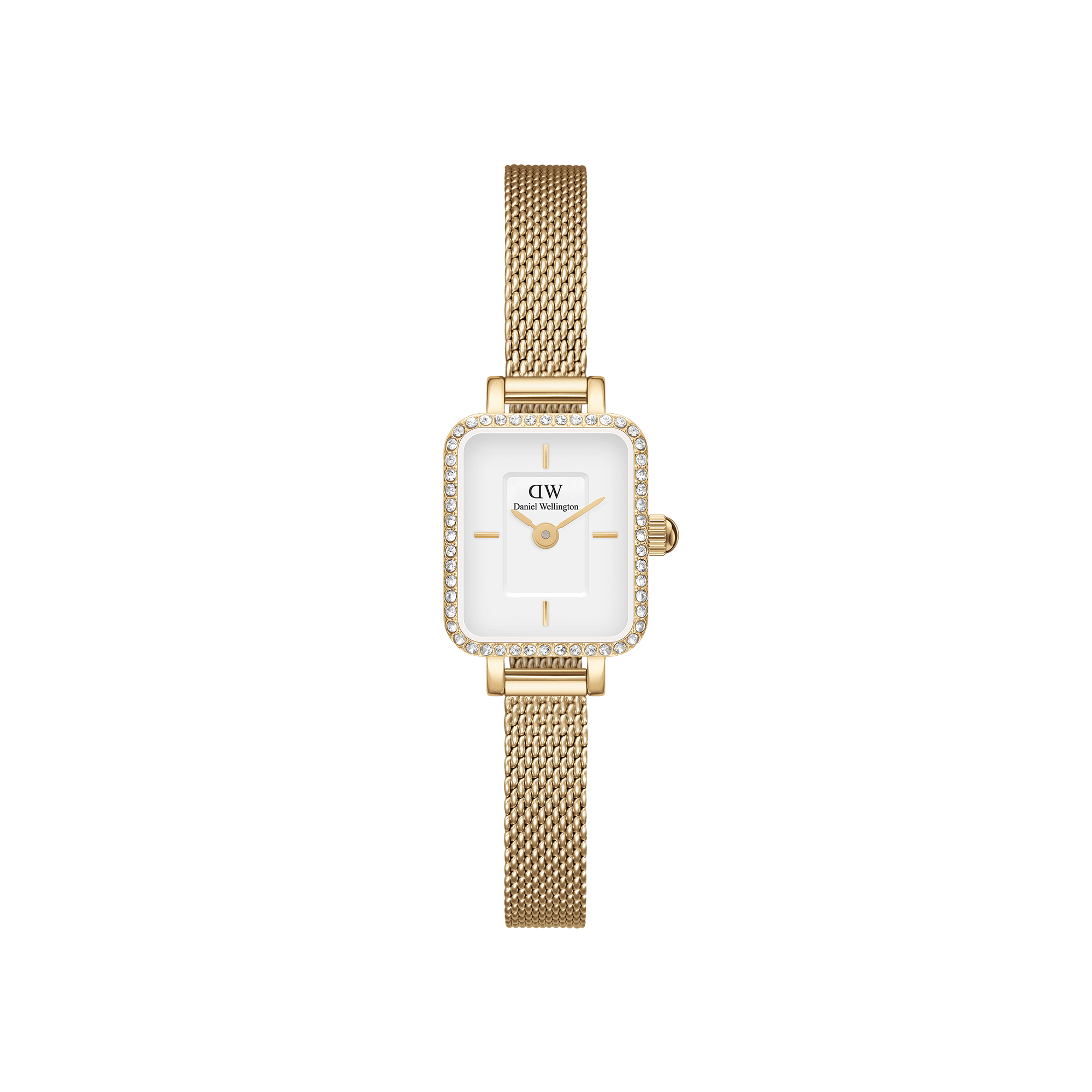 Daniel Wellington Quadro Mini Lumine Bezel Gold