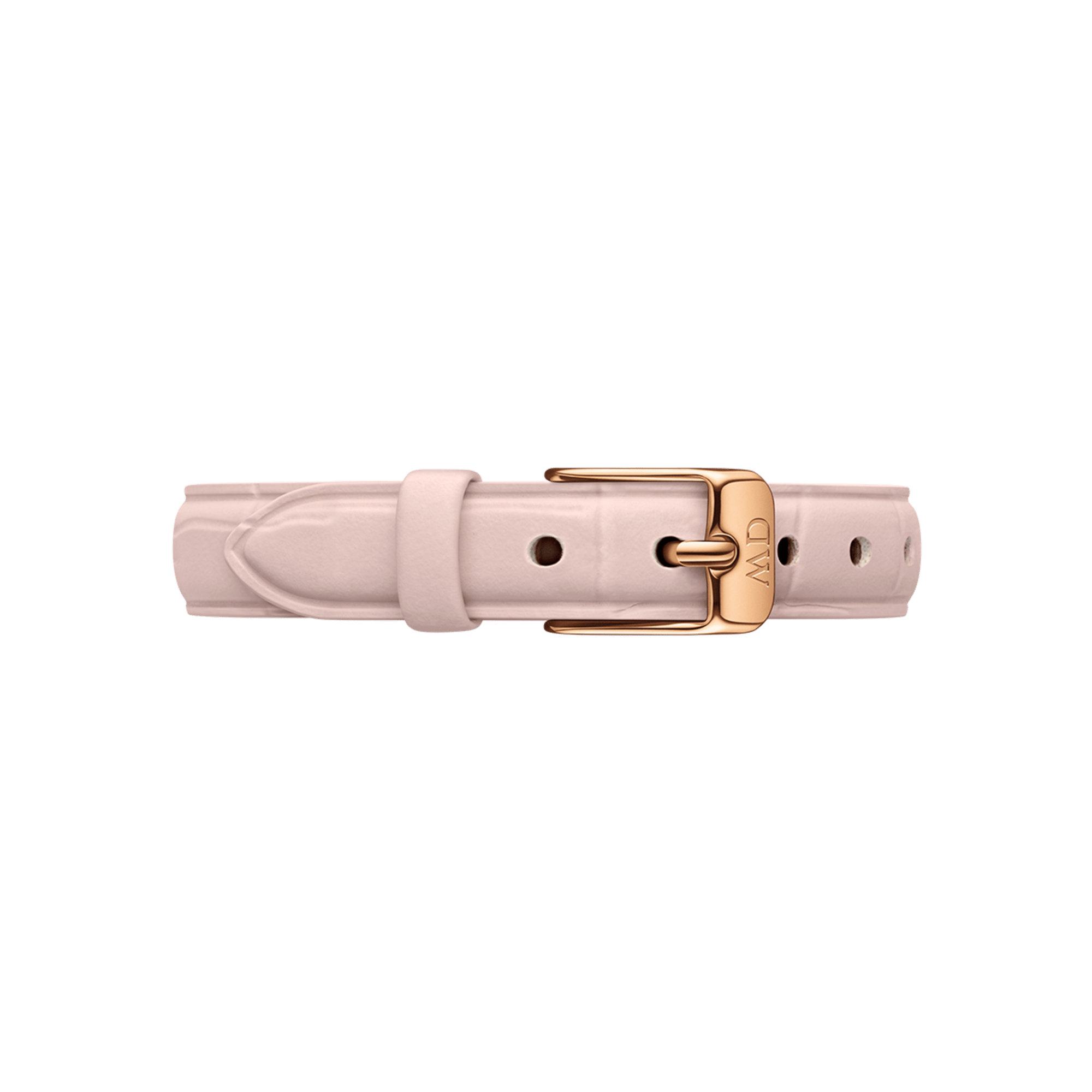 Bilde av Daniel Wellington Dw Strap Quadro Pressed Rouge 10mm Rose Gold