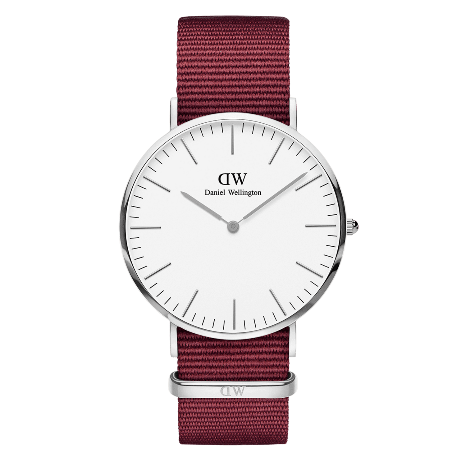 Bayswater - Men's watch in silver & blue 40mm | DW