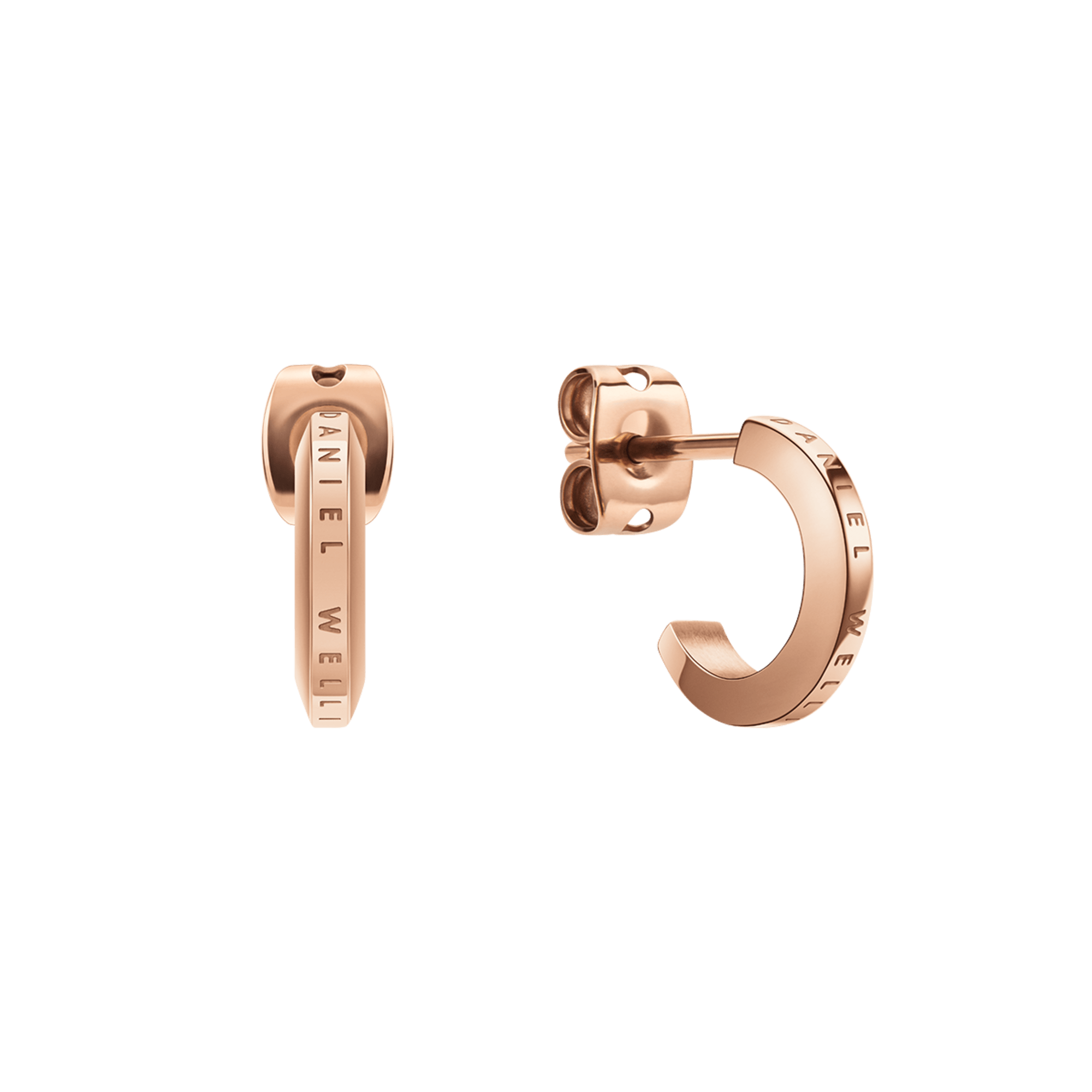 Daniel Wellington DW Elan Earrings One Size Rose Gold