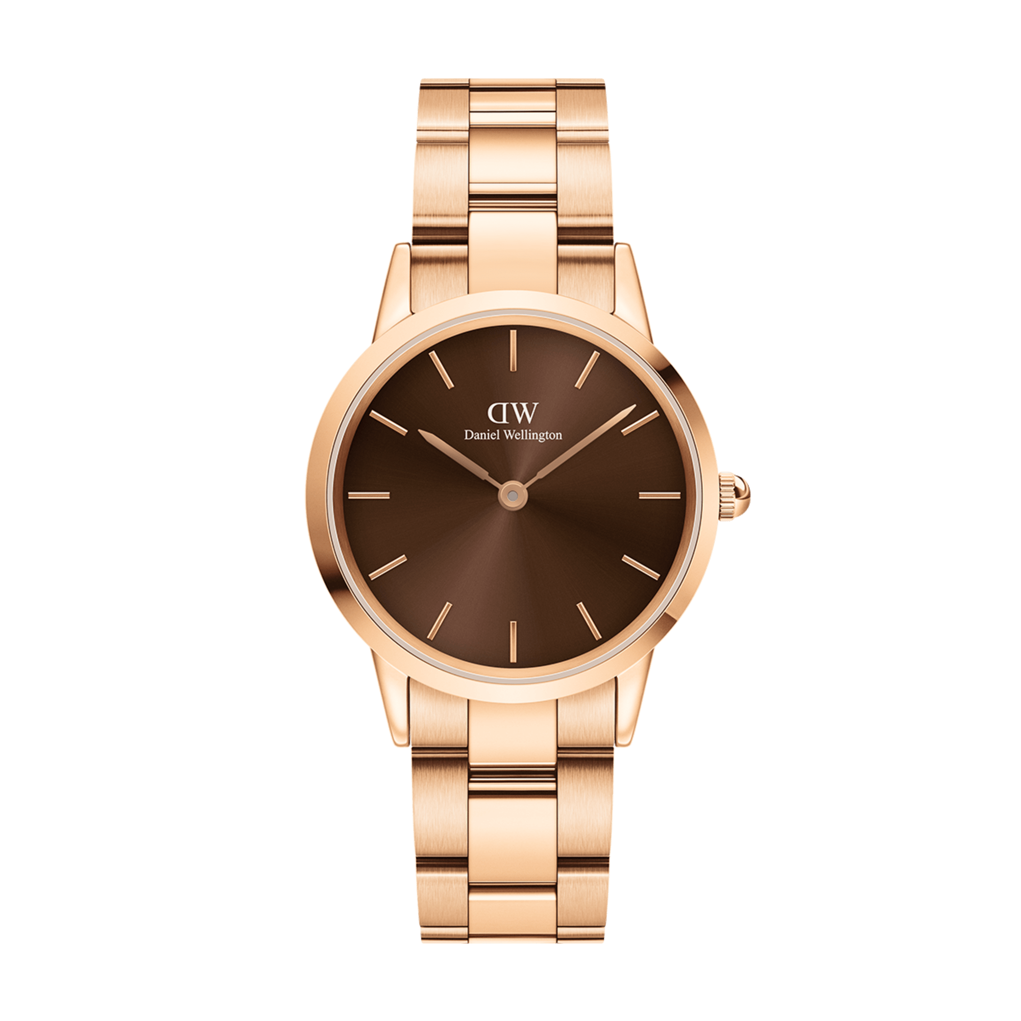 Bilde av Daniel Wellington Dw Watch Iconic Link Amber 32mm Rose Gold