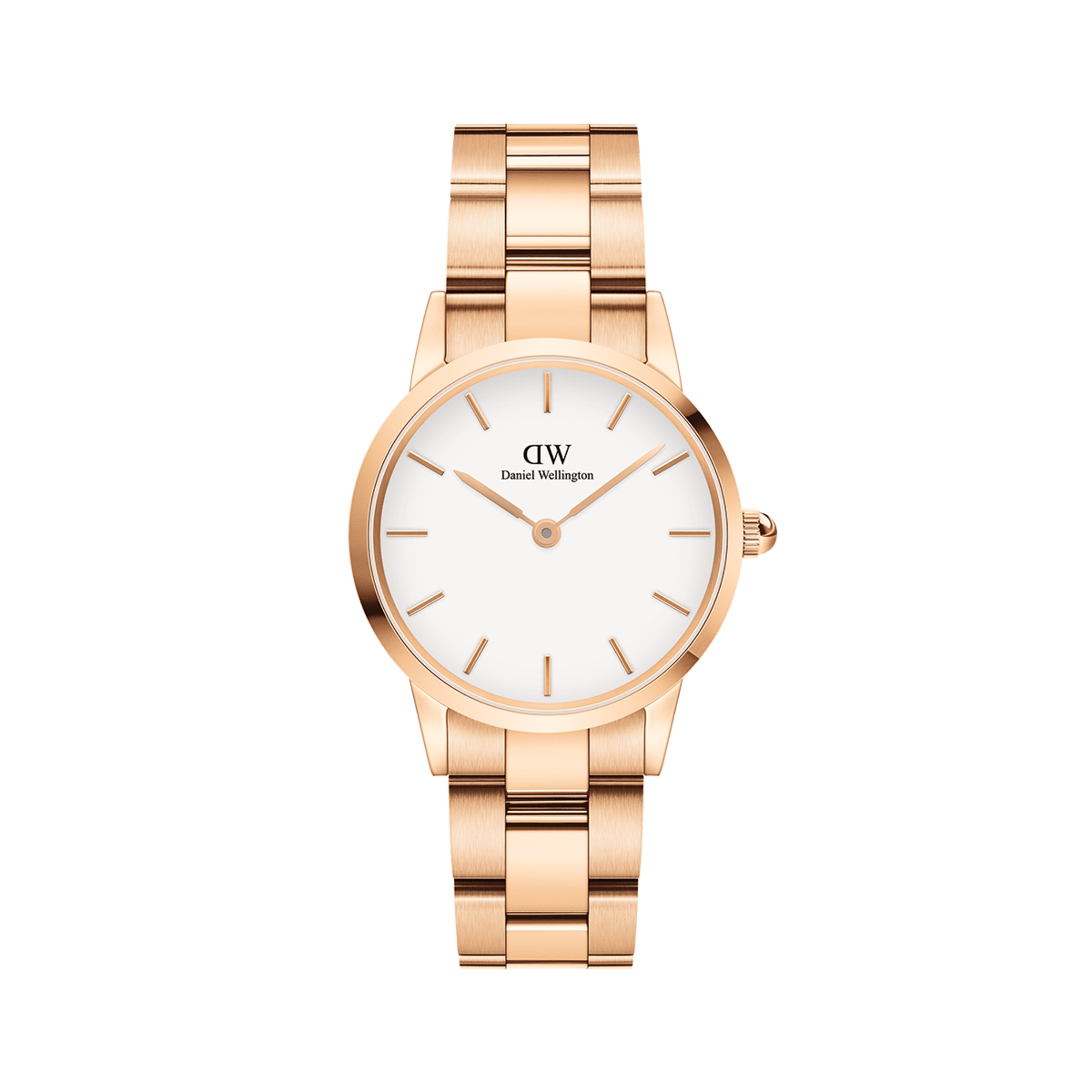 Daniel Wellington DW Klocka Iconic Link 40mm Rose Gold