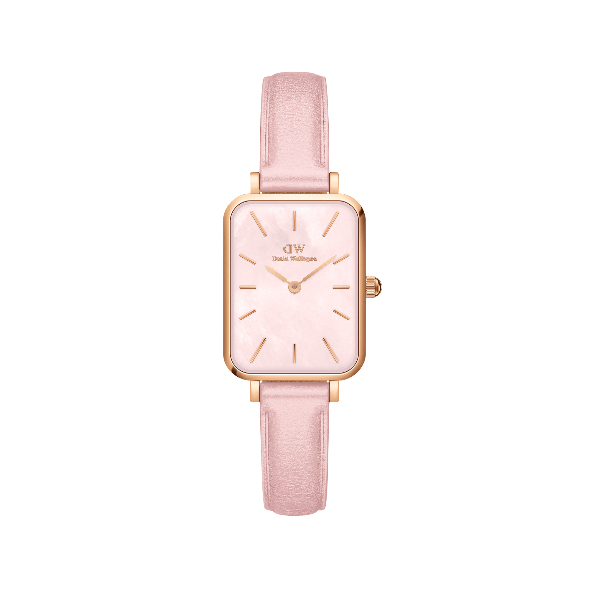 Bilde av Daniel Wellington Dw Watch Quadro Cherry Blossom 20x26mm Rose Gold