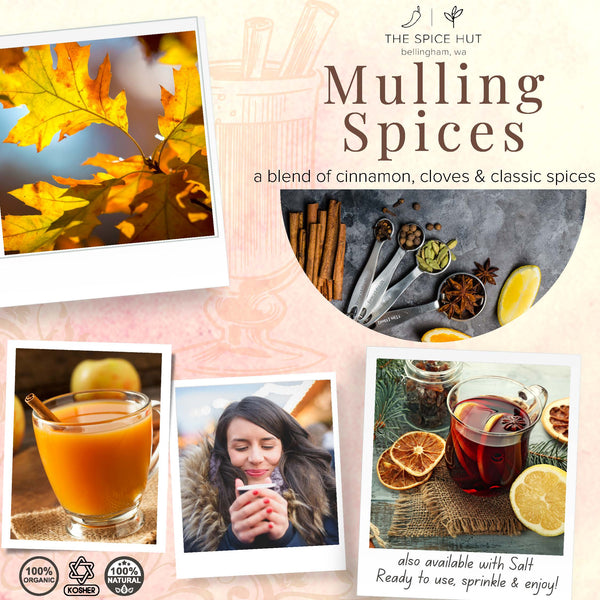 Classic Fall Mulling Spices for mulled wine and apple cider