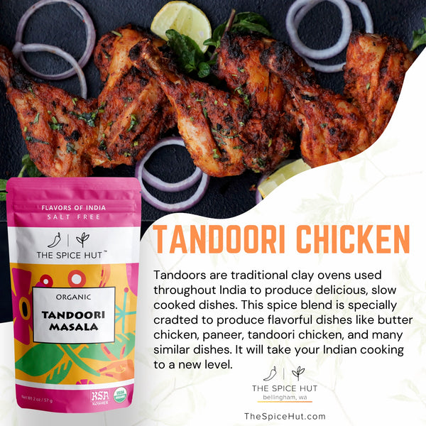 Easy Tandoori Chicken Recipe using Spice Hut's Tandoori Masala Spice Blend