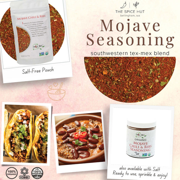 Southwestern Tex Mex Seasoning for Tacos, Meats, Chili, Soups and Stews