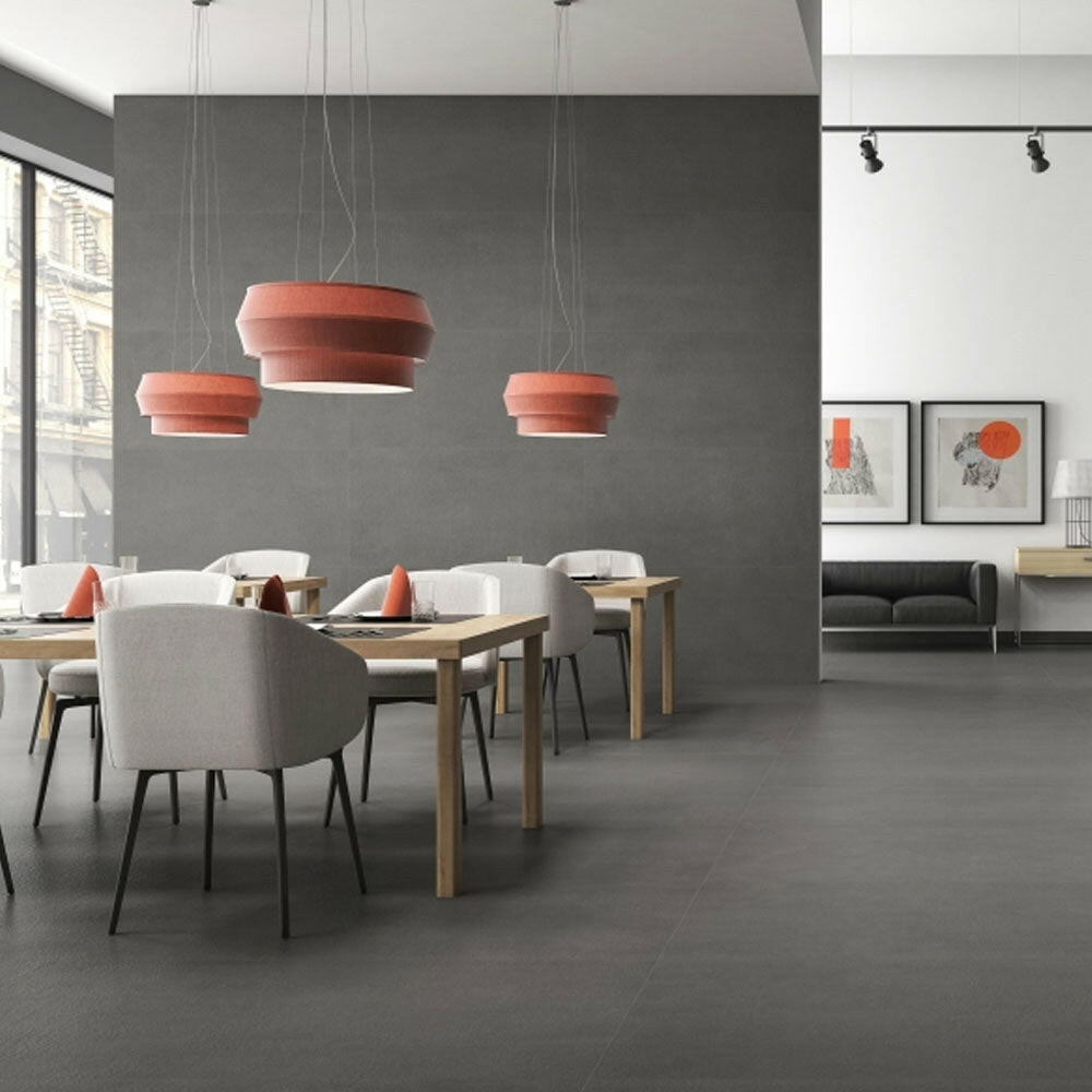 30x30 Core Plumb Matte Concrete Look Porcelain Tile