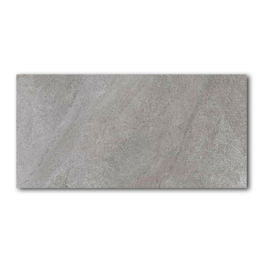 12x24 Tune Lava Matte Limestone Look Porcelain Tile