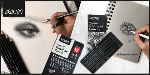 Charcoal or Graphite Pencil? – BrustroShop