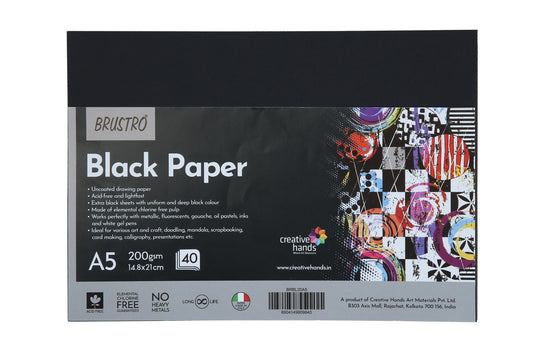 BRUSTRO Copytinta Coloured Craft Paper A4 Size 80 GSM Mixed Soft Colou –  BrustroShop