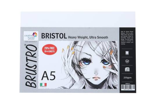 Buy Brustro Bleedproof Marker Pad 70 GSM A4 (Contains 50 Sheets) Online at  desertcartINDIA