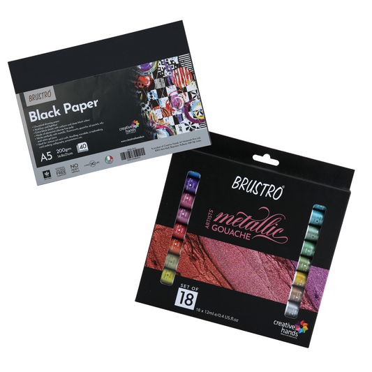 Brustro Gouache Colour Artist Gouche Color Set, Packaging Type