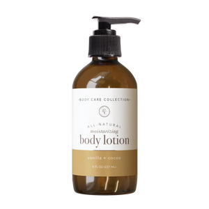 Rowe Casa Organics - Body Lotion | Vanilla + Cocoa - "Pink and Blue Avenue"