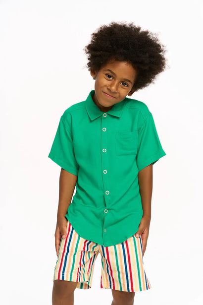 Chaser Kids Unicorn Shirttail Tee in Splash - FINAL SALE – Serge+ Jane