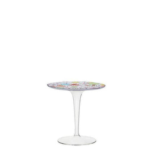 Tip Top round coffee table by Philippe Starck (black), Kartell