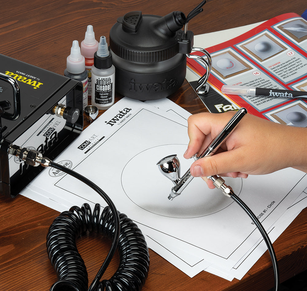 Iwata Deluxe Airbrush Kit with Eclipse HP-CS