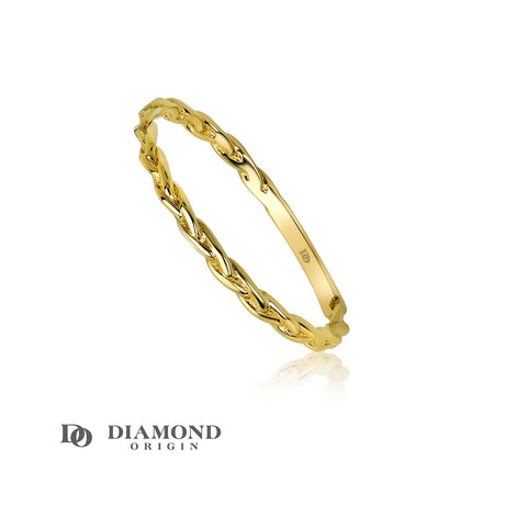 Gold Classic Twisted Ring 5-Pack in 2023