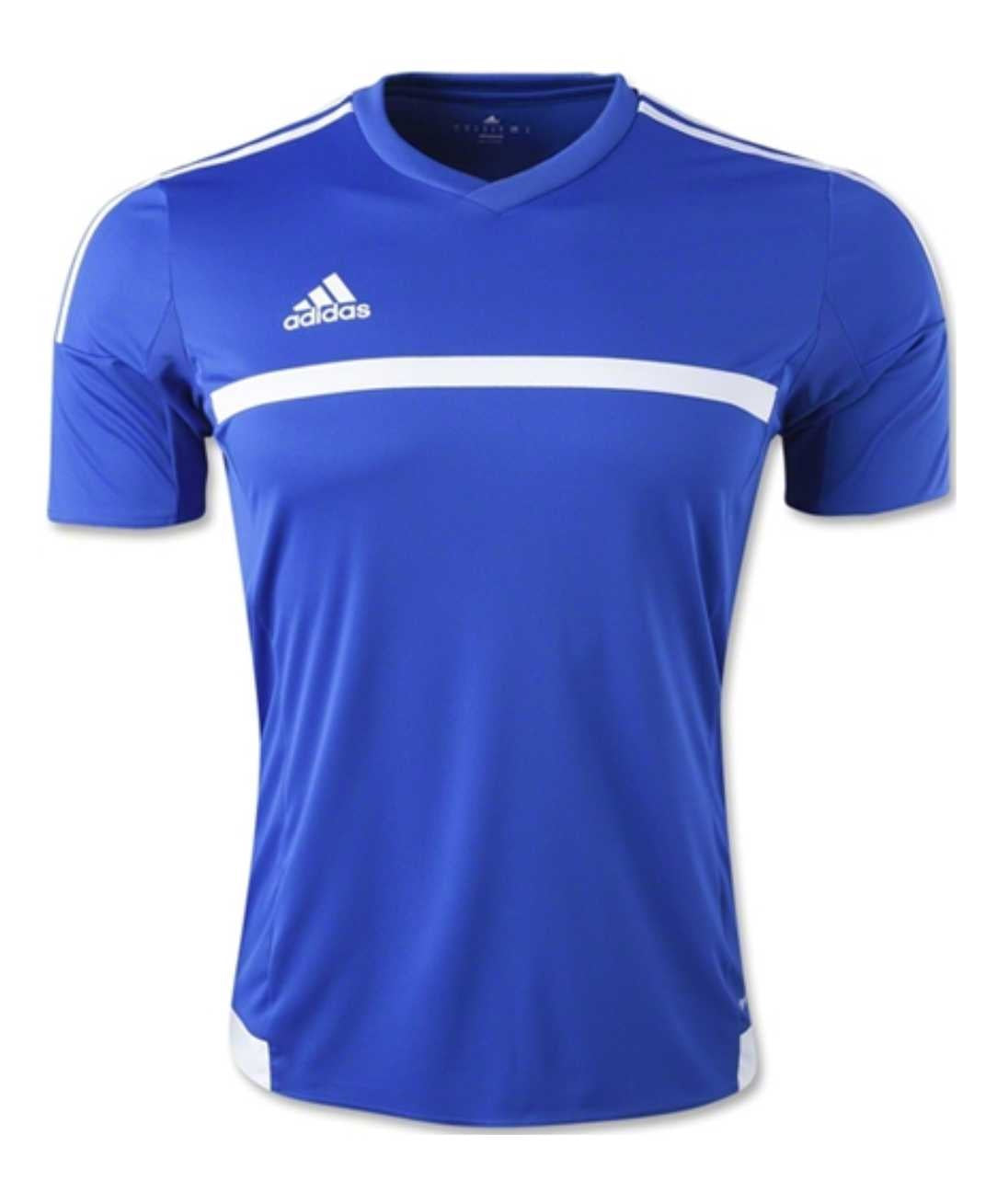 sobras Humano río Adidas Men's MLS 15 Match Soccer Jersey T-Shirt Blue/White – The Clymb