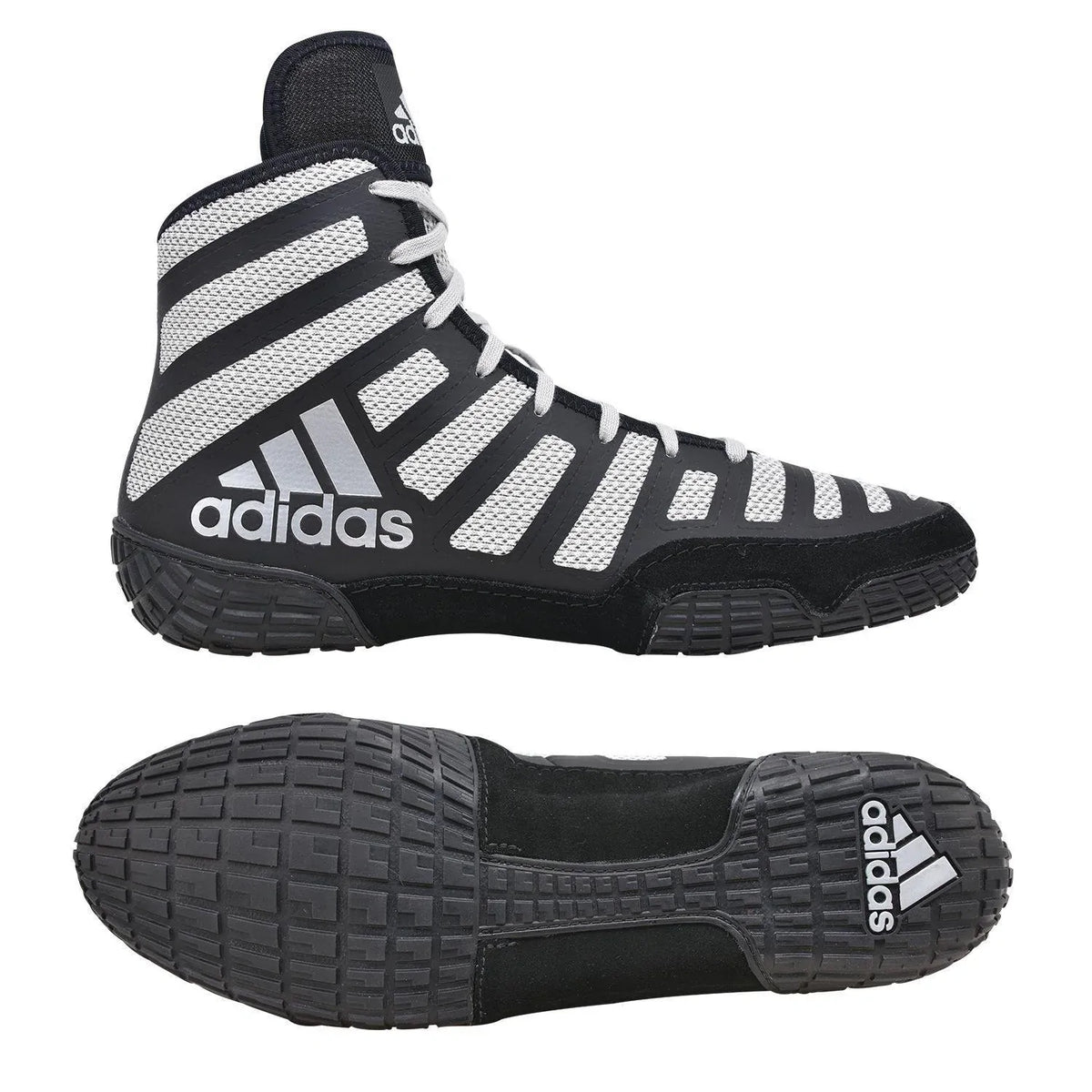 Adidas Adizero Varner Wrestling Shoes - BlackSilver – Shop Scoreboard ...