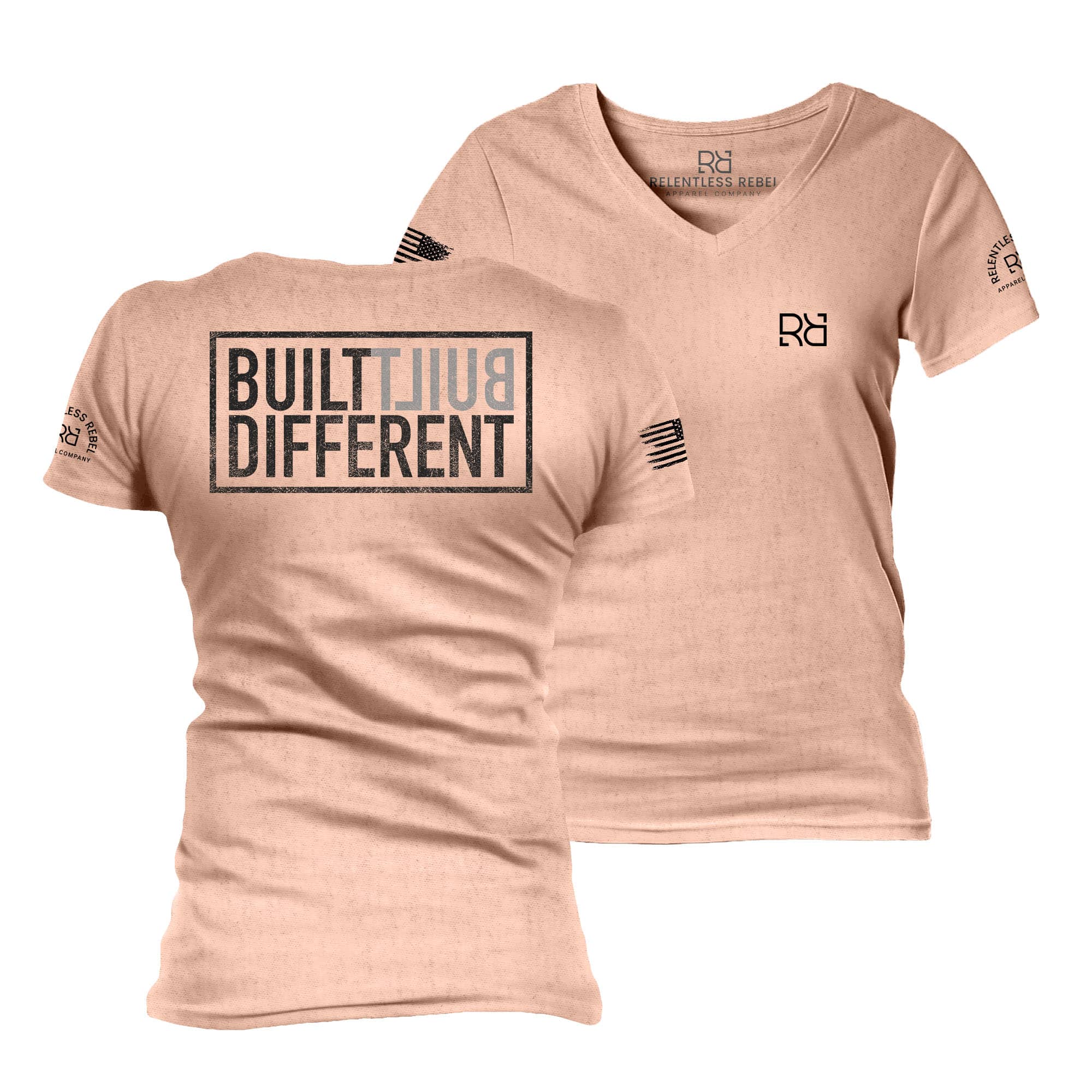 Built Different | V-Neck Women's Tee