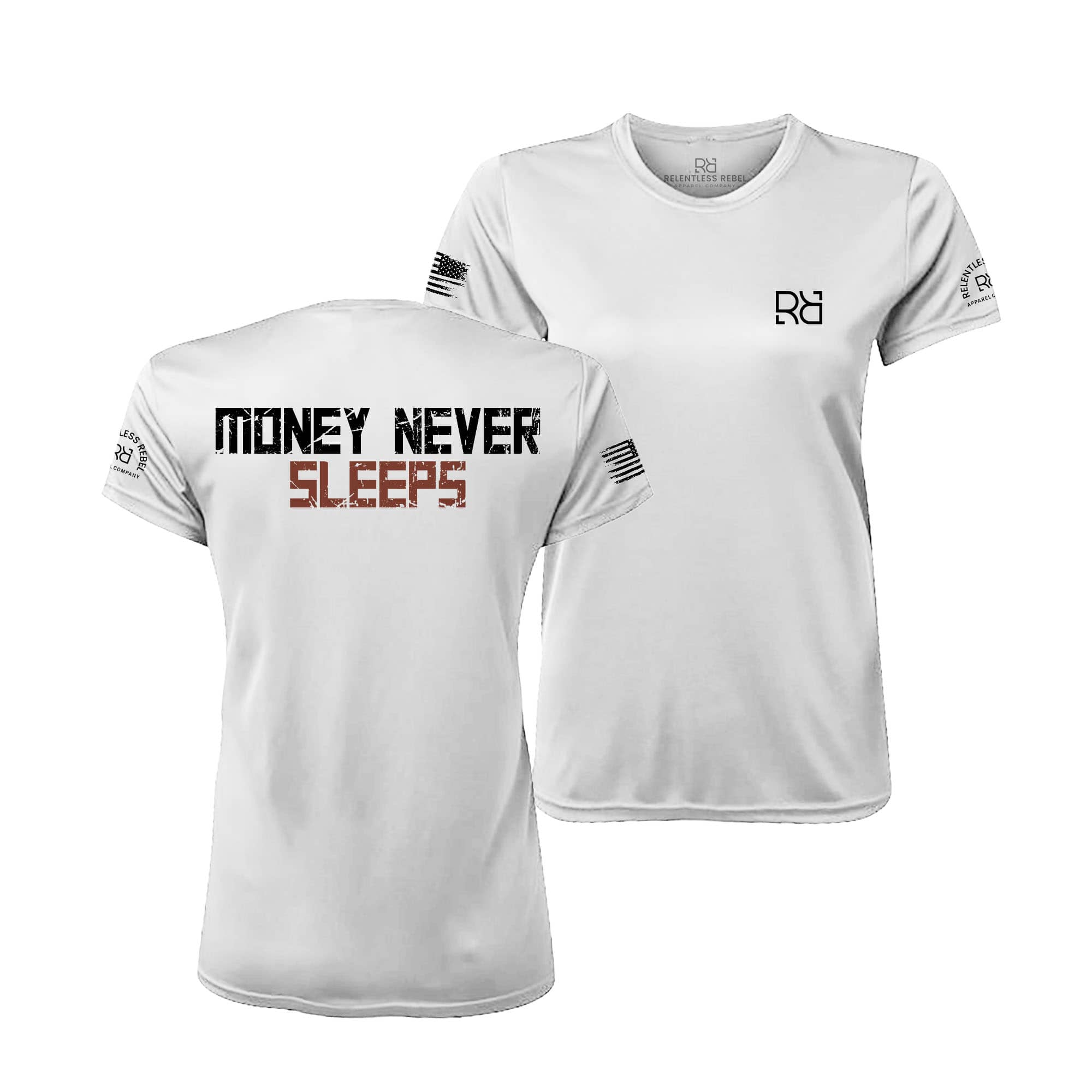 Money Never Sleeps | Women's Dry Fit Short Sleeve | UPF50
