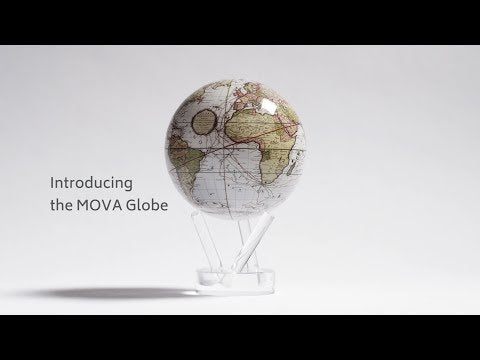 MOVA Antique Earth Globe