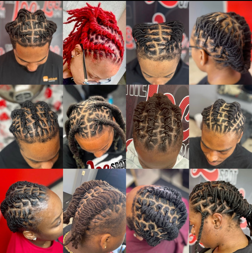 Retwist w/Basic Style – The Loc Spot Detroit