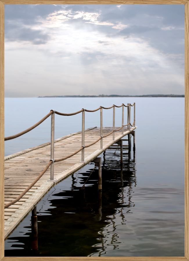 Billede af KERTEMINDE NORDSTRAND - NATURPLAKAT - Naturplakater - Living Nature