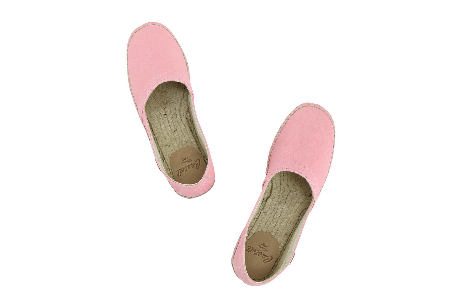 Castell Women's Orchid Pink Leather Espadrilles - THE STORE