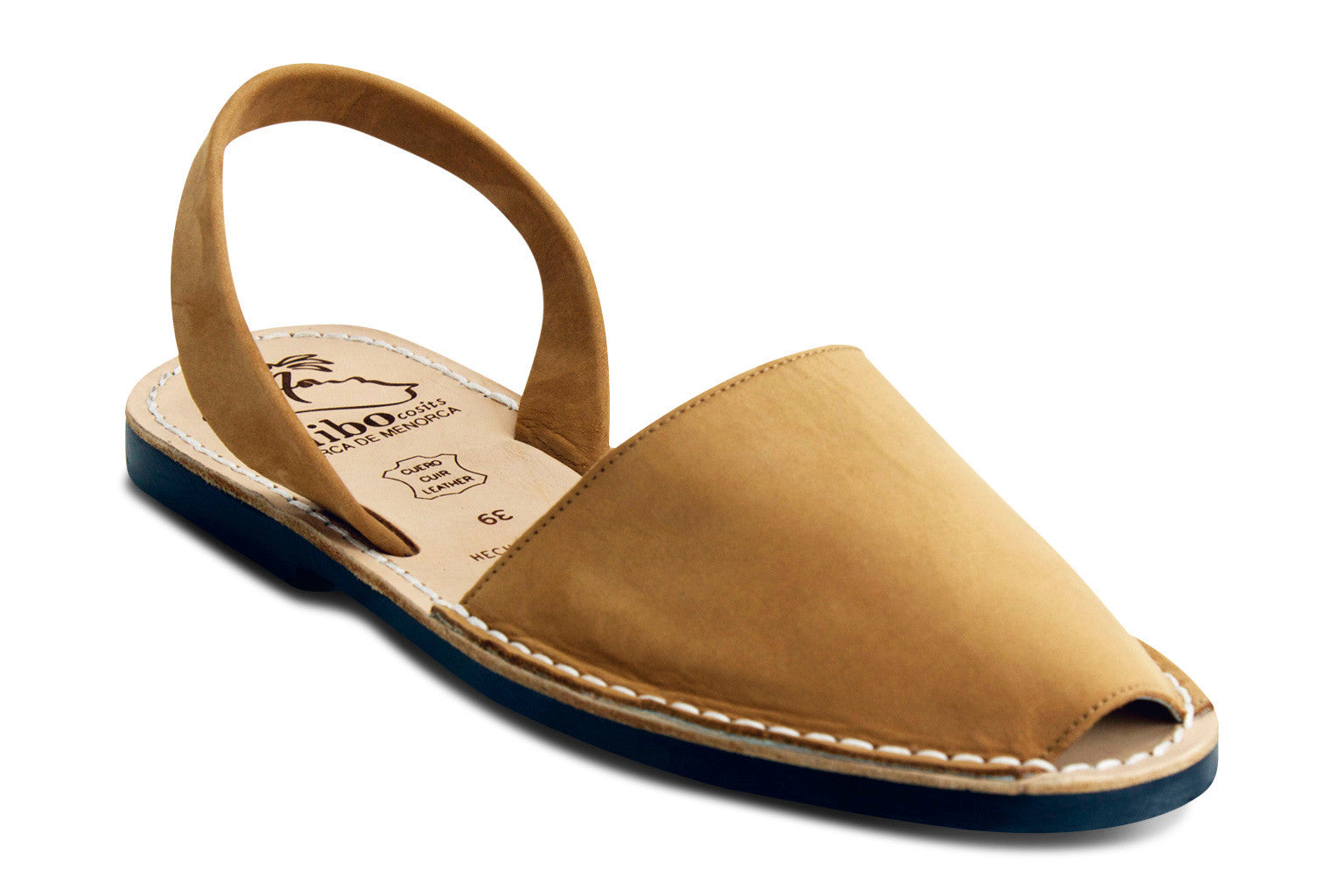 Classics Tan Leather Slingback Sandals 