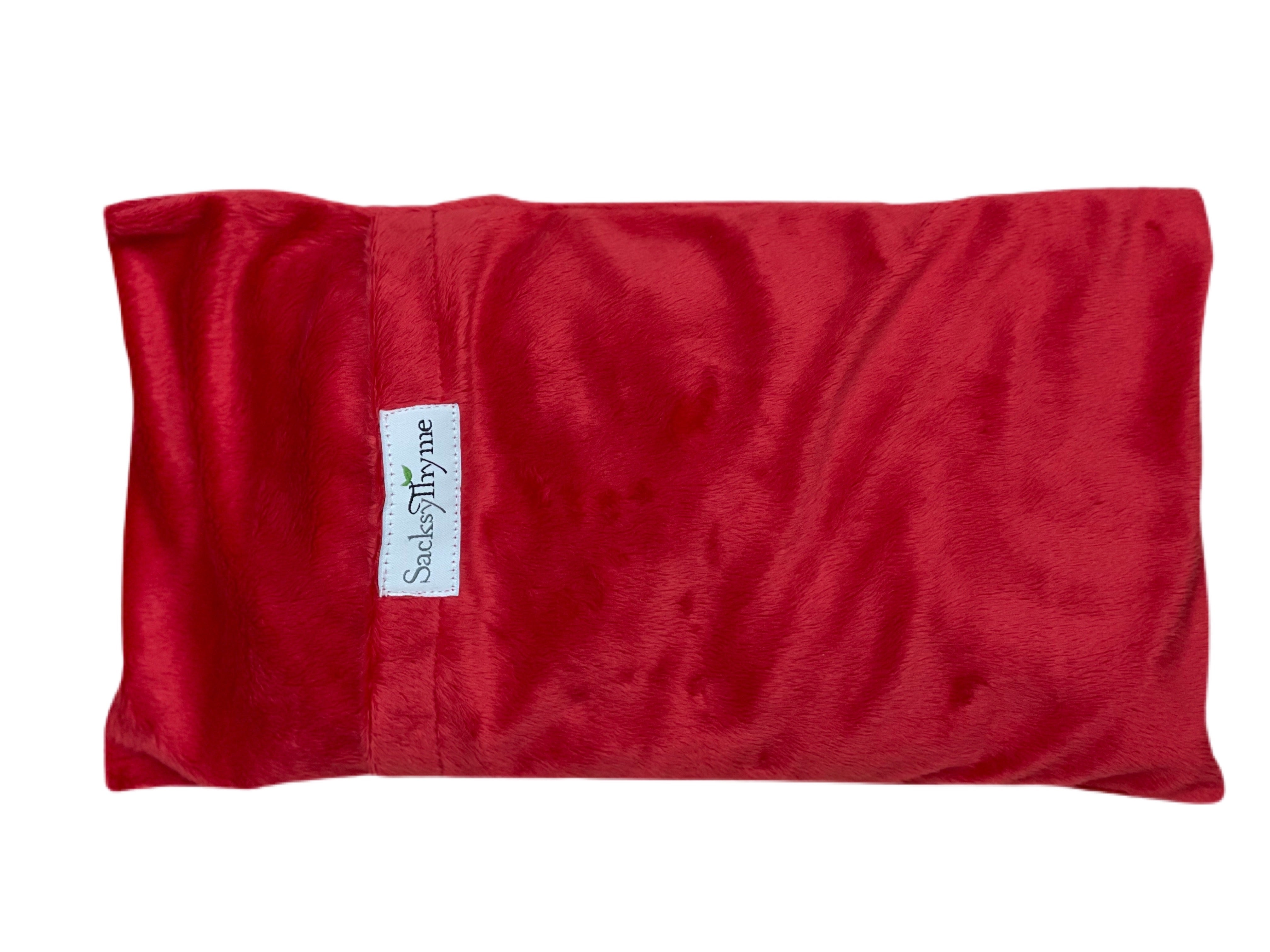 SacksyThyme's Luxe Microwavable Heat Pillow