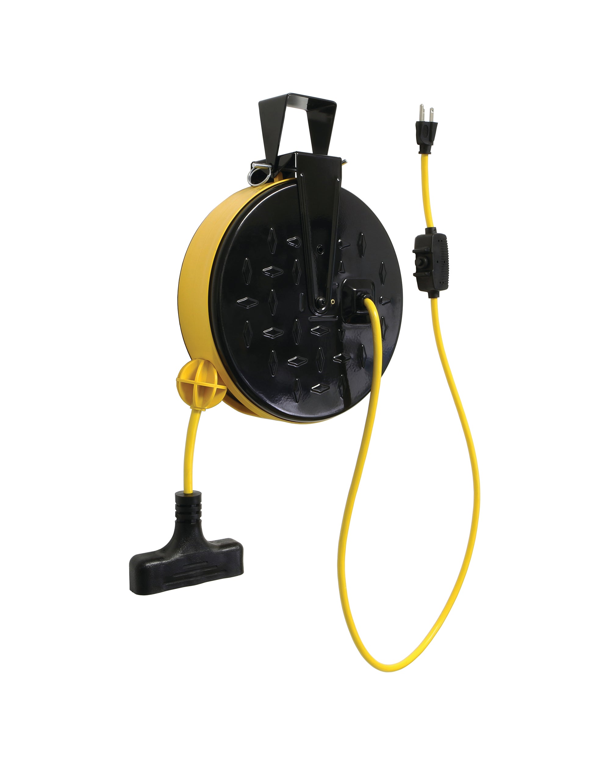 50 ft Retractable Extension Cord Reel