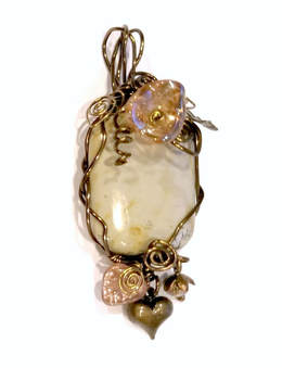 wire wrapped stone