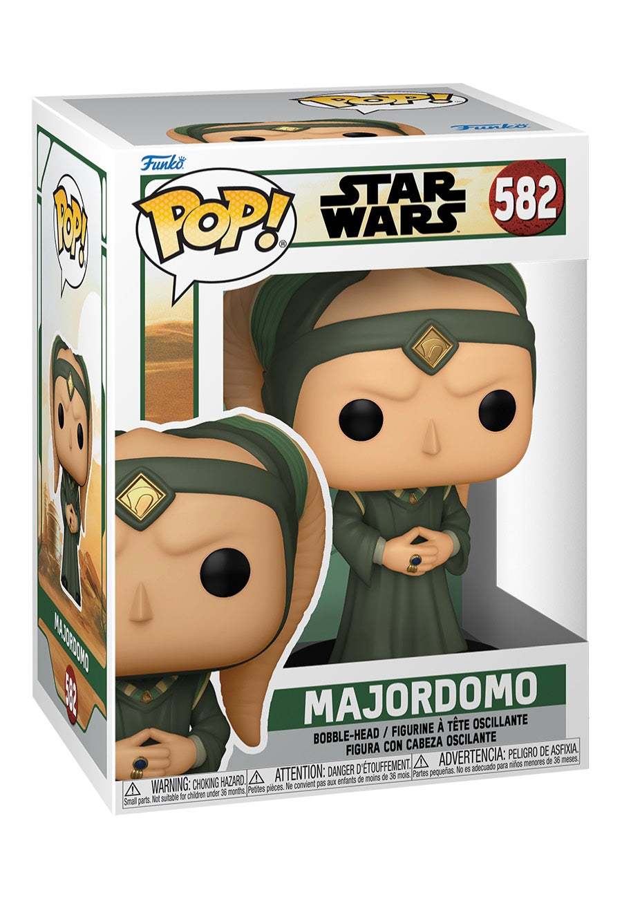 Boba Fett - Majordomo POP! Bobble Head - Funko Pop - Mehrfarbig - Onesize - 100% PVC