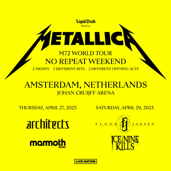 Metallica Tour